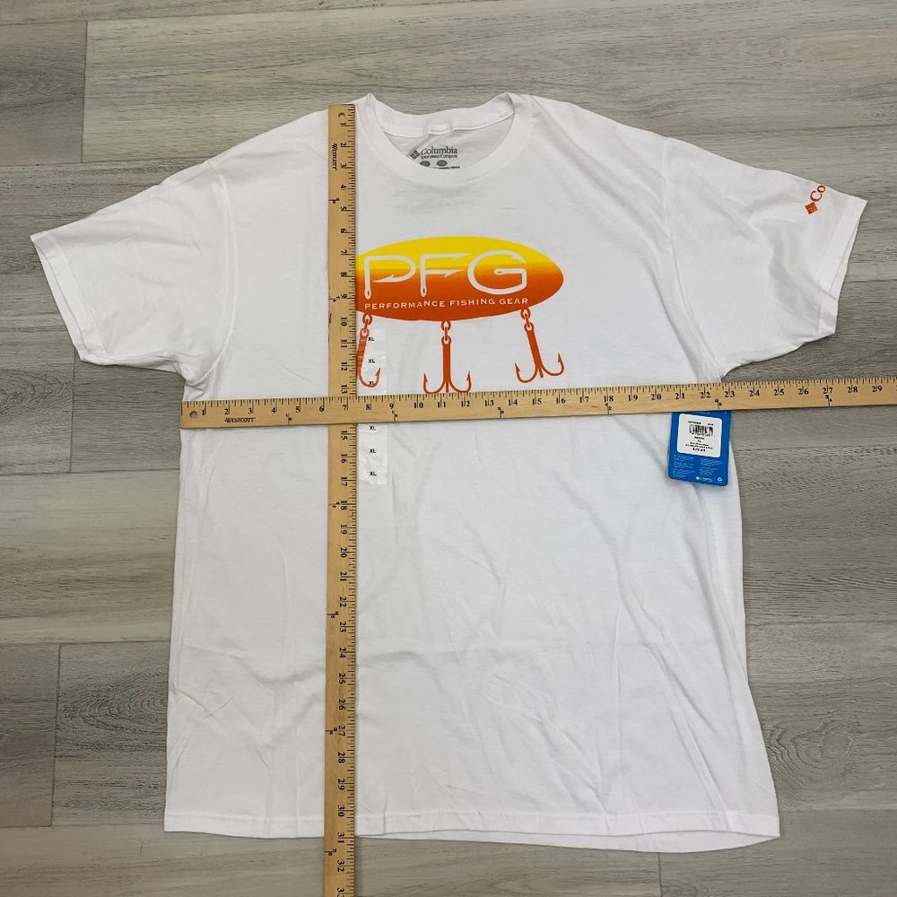 Columbia PFG Fishing Tee XL T-Shirt Amigos Fishing - Picture 3 of 7